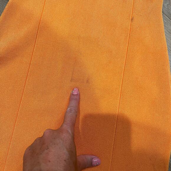 GUESS Women's Kismet Mirage Strapless Minidress Size S In Sun Stone - Picture 10 of 15